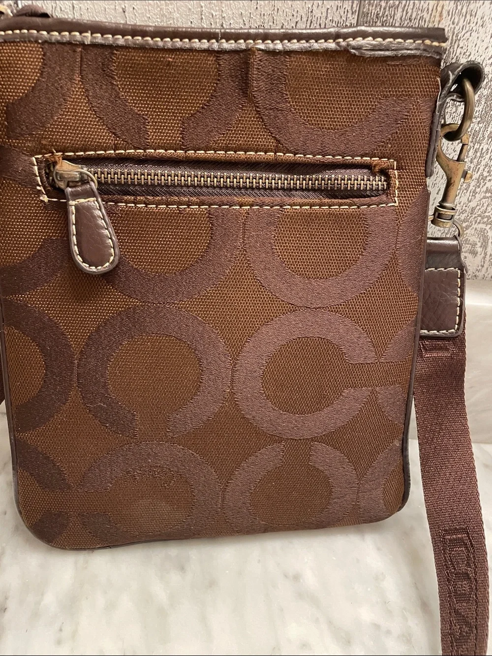 Coach compact messenger